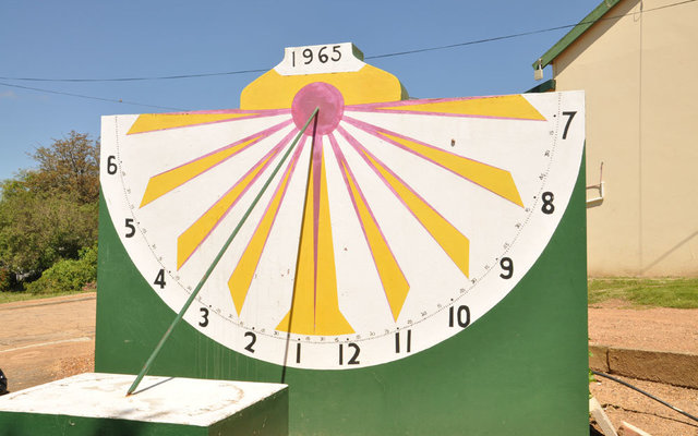 5. The Largest Sundial in South Africa - Napier 5. The Largest Sundial in South Africa - Napier